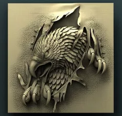 3d STL Model for CNC Router  Eagle 3D print model