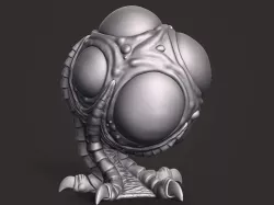 Alien Egg Miniature 3D print model