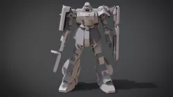 AMS-119 Geara Doga 3D print model