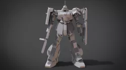 AMS-119 Geara Doga 3D print model
