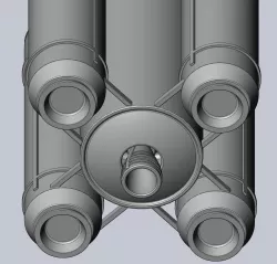 Ariane 6 Rocket - Detail Printable Scale Model 3D print model