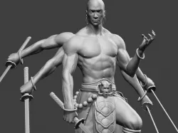 Asura Statue  3D print model