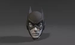 Batgirl BAK mask 3D print model