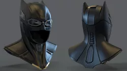 batman cowl tactical suit justice league printable 3D print model