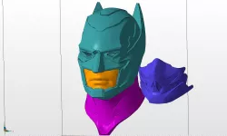 Batman Injustice 2 - Insurgent mask 3D print model