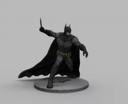 BATMAN - THE DARK KNIGHT  3D Print Figure Diorama 3D print model 3D print model