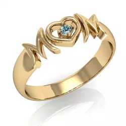 beautiful  ring MOM 3D print model