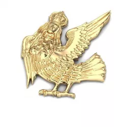 Bird Shaped Logo 3D print model
