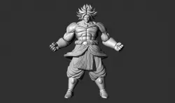 Broly - Dragonball Z  3D print model