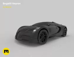Bugatti Veyron 3D print model