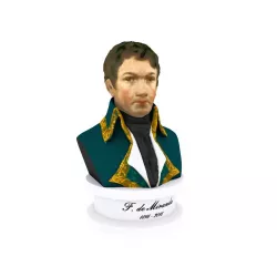 Bust of Francisco de Miranda 3D print model