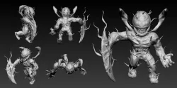 chibi carnage 3D print model