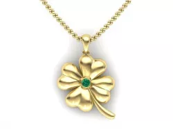 Clover Pendant printable model  N0287 3D print model