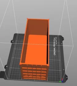 container 20ft - open top 3D print model