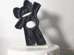 COOKIE CUTTER Pocoyo Elly Pato 3D print model 3D print model