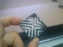 Criss Cross Laser cut fan grill 40mm