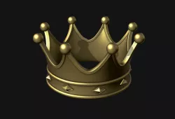 Crown 3D print model