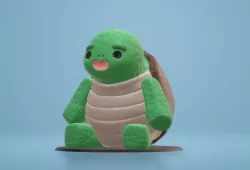 Cute Turtle 3D print model