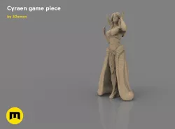 Cyraen figure 3D print model