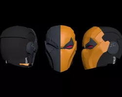 Deathstroke helmet 3D print model