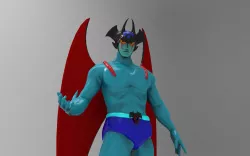 Devilman mazinger Tv Anime action figure 3D print model