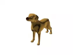 Dog called braco dog 3D print model