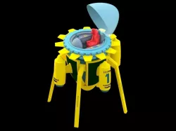 Dragon ball time machine 3D print model