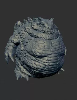  Dragon big 3D print model