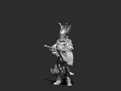 Dragon Knight 3D print model - 35mm scale 3D print model