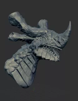 Dragonbust 1 3D print model