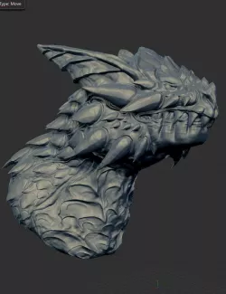Dragonbust 5 3D print model