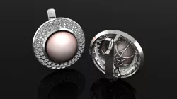 Earring from colletion 1 3D print model