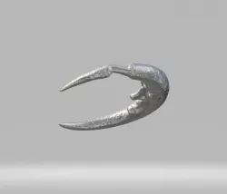 Earrings MooN 3D print model