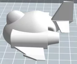 Eggcraft F-4 Phantom 3D print model