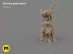 Elsevira figure 3D print model
