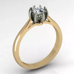 engagement ring 3D print model