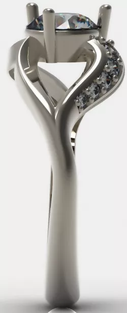 Engagement Ring 3D print model