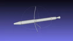 Explorer 1 First US Satellite Printable Scale Model 3D print model
