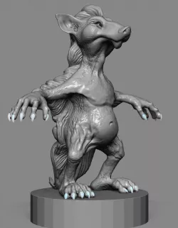 Fantastic creature 1 3D print model