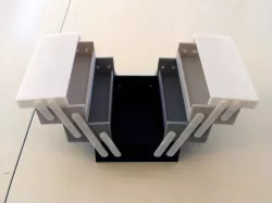 Foldable tool box