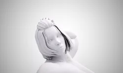 Forest Lady Rising 3D print model
