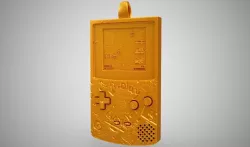 Gameboy Necklace 3D print model