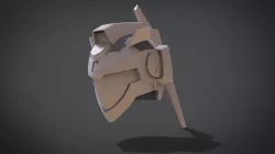 GNR-101A GN Archer Head 3D print model