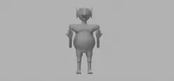 Goblin creature 3D print model