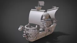 Going Merry 3D print model