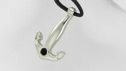 golden  anchor knot 3D print model