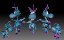 Happy Unicorn 3D print model