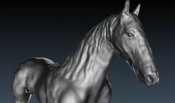 horse 3D print model