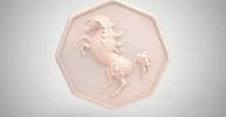 Horse 3D print model