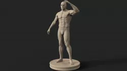 Human male body vol 1 for 3d printing 3D print model